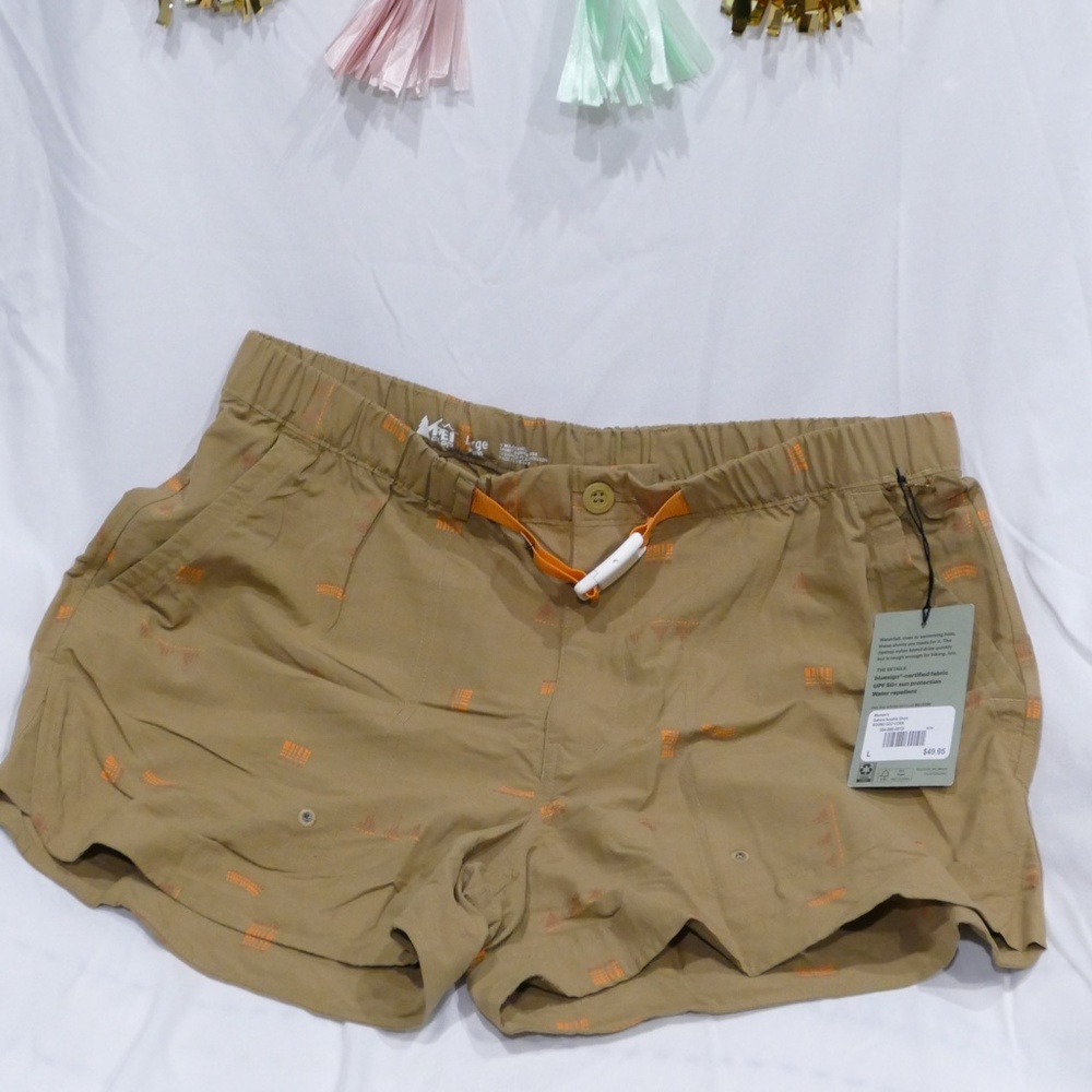 REI Ladies Sahara Amphib hiking Shorts Size Large
